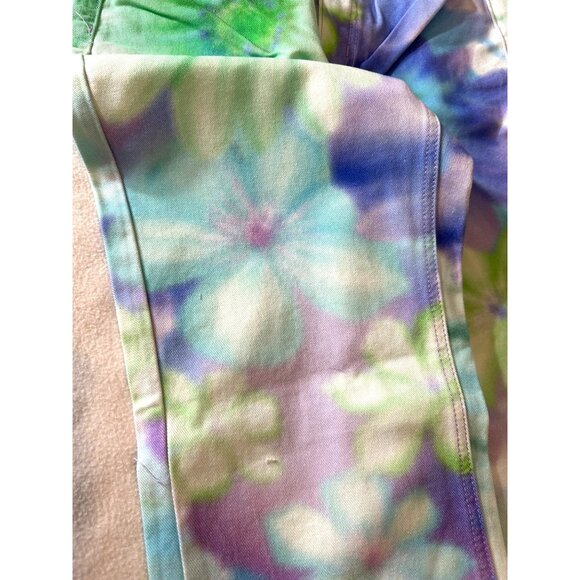 Womens Tie-Dye  28" High-Waist Denim Pants By BDG Urban Outfitters - Picture 13 of 13